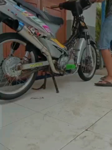 Knalpot Racing DPJ Ujung Blue Buat Motor Bebek Jupiter Vega Supra Revo Blade Astrea Grand