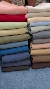 [ VẢI NAKI ] Vải KAKI TRƠN MỀM MẠI CO GIÃN may áo sơ mi may vest đầm váy khổ 15m