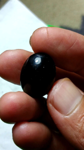 Batu akik kecubung kopi natural