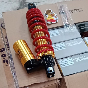 Mono Shock Tabung Bawah JLT140 305mm Mio warna: putih emas hitam emas kuning emas