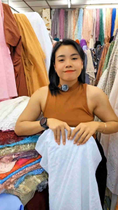 ลดจาก 250!! ผ้าหลา/ผ้าเมตร ลูกไม้คอตตอนปัก หน้ากว้าง 48 นิ้วมีเชิง2ด้าน แบบคลาสสิก จำนวนจำกัดไม่มีเพิ่มแล้ว