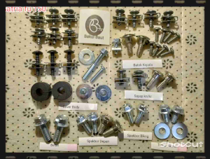 COD Baut Body Lengkap Satria Fu 150 Fullset-Baut Suzuki Satria Fu 150 full body