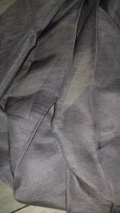 Gorden vitrase import polos abu model kawats cantolan