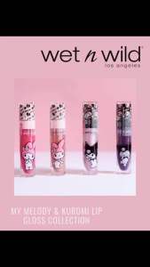 WET N WILD My Melody and Kuromi Edition Lip Gloss - USA Authentic