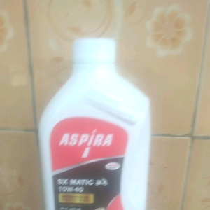 OLI MESIN MOTOR MATIC HONDA BEAT, SCOPY, VARIO MERK ASPIRA FULL SINTETIK KUALITAS ASTRA OTOPARTS PRODUKSI SHELL 10W40 HARGA MURAH.