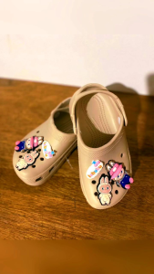 Sandal Anak Perempuan Labubu Model Baim Viral