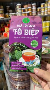 (SALE KHỦNG 30%-60%) Trà Tô Diệp (túi lọc 40gói )-Tăng cường sức đề kháng tăng khả năng miễn dịchThanh lọc cơ thể giảm ho tiêu đờm - Hỗ trợ điều tɾị cảm cúm cảm lạnh cảm sốt ho sổ mũi-Đặc sản 277 Qùa Tây Bắc 27