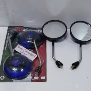 spion scoopy whoosh terbaru honda standart R/180 untuk semua sepeda motor honda warna biru terlaris