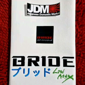 BRIDE CHARACTER SEAT COVER JDM CONCEPT sand leather