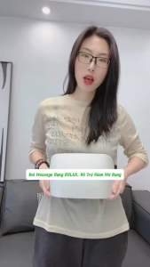 Đai massage giảm mỡ bụng Nikio NK-166DC pin sạc nhiệt sưởi - 10 bi chính hãng