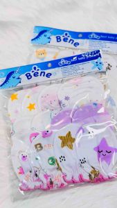 Benebaby ถุงมือเดี่ยว 6 คู่ คละสี (เพศหญิง) เด็กทารก เด็กแรกเกิด