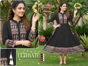 SG Ready Stock - Premium Quality Collections Anarkali Gown Kurti - Daily wear