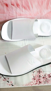 SANDAL KULIT PRIA ( GARANSI KULIT SAPI 100% ) MODEL 4939 PUTIH ( PREMIUM HIGH QUALITY )