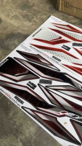 สติกเกอร์ติดรถ เวฟ110i ปี 2023 สติกเกอร์ Wave110i มอเตอร์ไซค์ Motorcycle Sticker