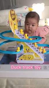 Toko Mainan116: Tangga Seluncuran Anak Jolly Penguin & Bebek Bayi