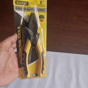 Tang Kombinasi 6" 150mm Gagang Karet KATIA High Quality Pliers Professional Tools