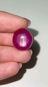 พลอยทับทิมสีชมพูหวาน เหลือบเลข11 (พลอยแท้100%)(ธนาภรณ์GSH950)