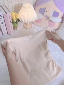 ชุดจับเช็ท 2 ชิ้น กระโปรงบอลลูน+เสื้อปาดไหล่ติดโบว์