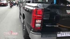 Mitsubishi Triton 2024 to 2025 - 5D diamond deep dish matting with logo