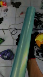 Stiker Skotlet Motor Alien Green Lembayung Gold Sticker Scotlet Hijau Lembayung Untuk Variasi Lis Body Motor