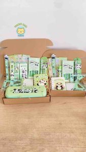 Set Đồ Dùng Học Tập Gấu Trúc Panda Quà Tặng Học Sinh