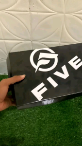 SEPATU FUTSAL ANAK FIVE GRAVITY PUTIH MERAH
