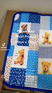 Perlak Bayi Alas Ompol Waterproof Motif 55x70 cm