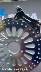 Disc Piringan Cakram Depan Uk260MM Plus+Breket Beat Scoopy Vario