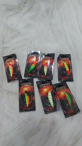Umpan pancing minnow athena GID 6cm 5.5gr / umpan casting / umpan glow in the dark