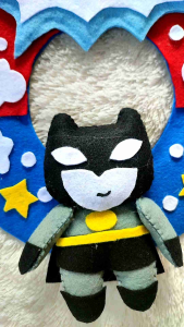 Hiasan pintu batman gantungan dinding batman