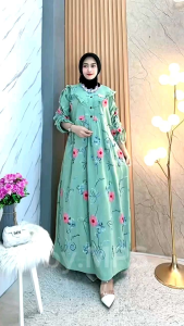 Gamis Embroiderry Timbul: Model Modern & Nyaman