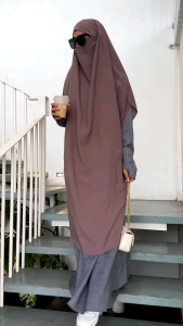 Ready Stock Khimar French Lula by Khizaanah