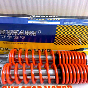 Shockbreaker Set Shock Shok Belakang Warna Merah Suzuki Shogun 125 Sp Original Ori Asli Fukukawa
