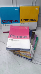 buku tulis sidu campus ukuran boxy /besar 42 lembar (1 pack isi 5 buku)