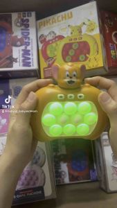 Pop it điện tử thế hệ mới có nhạc và đèn máy điện tử chơi game giải trí