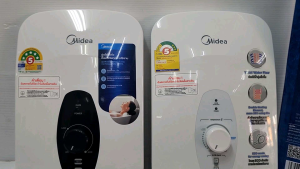 เครื่องทําน้ําอุ่น4500wมิเดียรุ่นใหม่ กล่องสีฟ้า