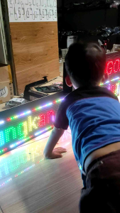 Runing Text full color edit via Hp wifi