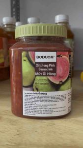 Mứt ổi hồng Boduo hộp 1kg