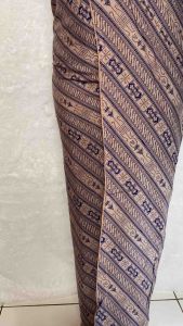 Kain Kamen Set Plus Selendang Sutra Paris Motif Millo Liris Premium