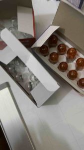 Hộp 10 bóng đèn xi nhan đèn hậu ô tô T20 12v trắng-vàng.