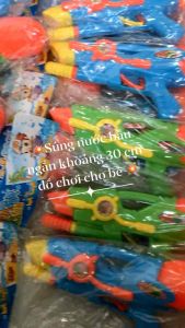 HCM-HOẢ TỐC.Súng nước đồ chơi bình bầu size lớn chiều dài 30 cm cho bé( như hình)