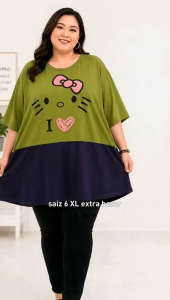 Women T-shirt 6XL Super Big Size Good Quality