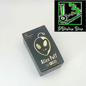 ALIEN PUFF Black Gold Magnet Clost Papers & Tips