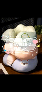 Bantal Leher Lucu Berbentuk Tidur Siang & Bantal Mewah Berlable SNI