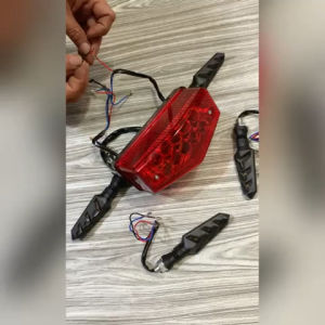 SATU PAKET LAMPU REM LED MIKA MERAH RX KING + SEIN LED PANAH RUNNING