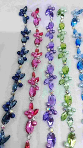 Payet Rangkai Mutiara Sintesis || Payet Diamon Resin || Payet Swarosky Cangkang Resin || Payet Aksesoris Busana Wanita || Mute Jahit Rangkai || Manik-manik Aksesoris Busana Fashion Wanita