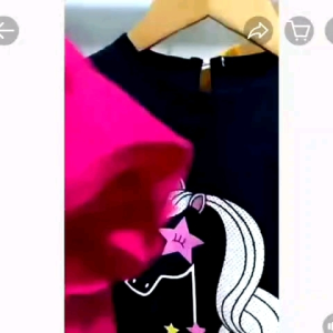 Dress Anak Perempuan Smilee Nona Mix Motif  Gaun Cantik Anak Usia 1 sampai 5 Tahun Baju Anak Lucu