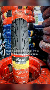 Ban Motor Jenis Metic Belakang & Ring 14-90/90 untuk Vario Beat Mio