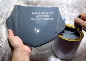 Sơn màu xám xi măng yamaha exciter 2021 - Lon 1kg - Màu 1K