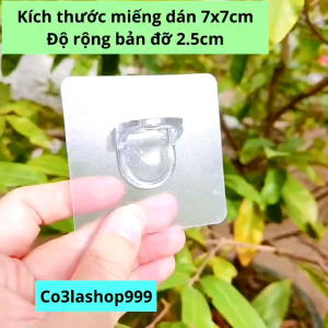 Khung tranh keo acrylic bám dính mạnh set 10 miếng dán đỡ kệ tủ